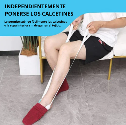 Dispositivo de ayuda para calcetines